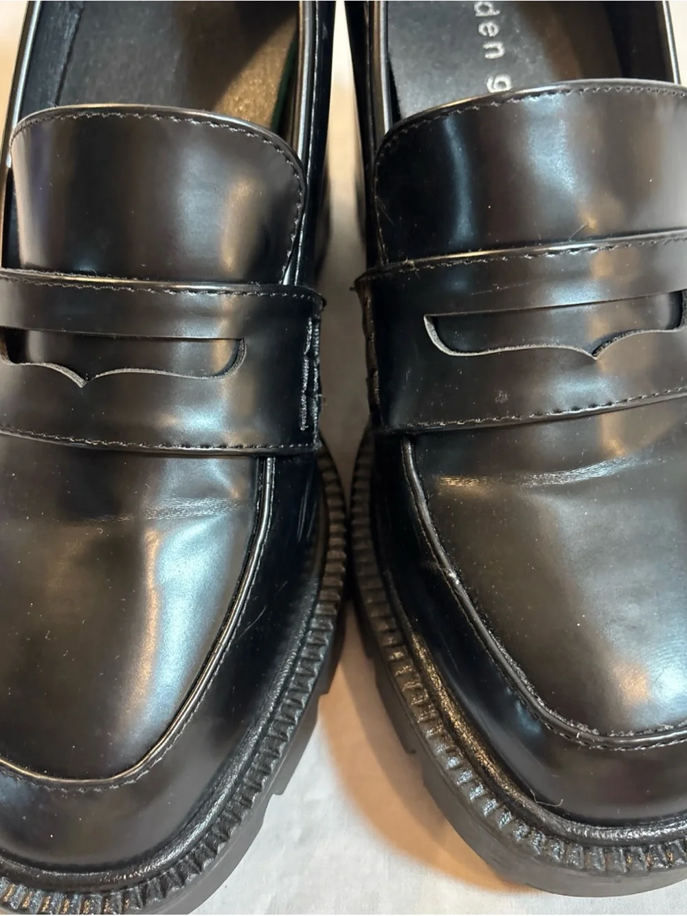 Madden Girl Kassidy Platform Lug Sole Penny Loafer